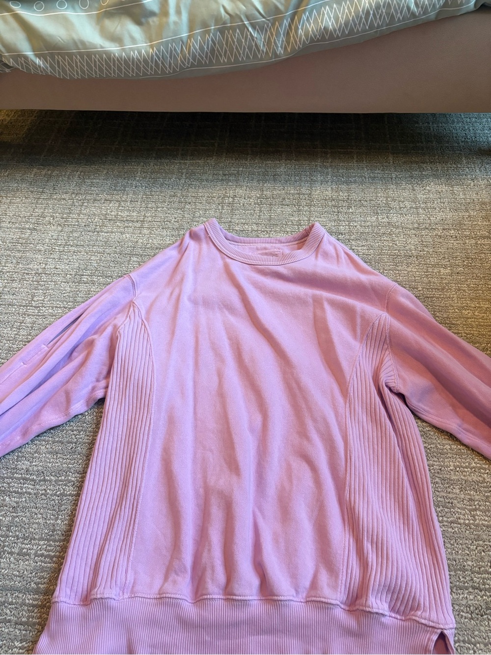 aerie Pastel Lilac Crewneck Sweatshirt